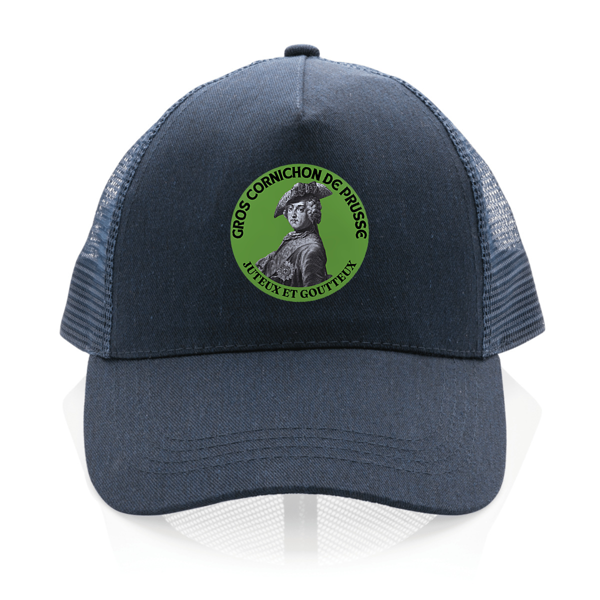 Image back Casquette Trucker "Gros cornichon de Prusse"