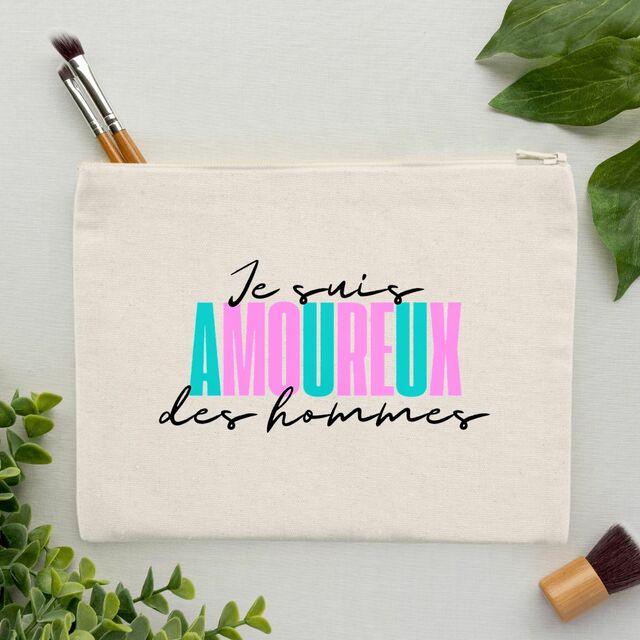 Image front Trousse "Je suis amoureux des hommes"