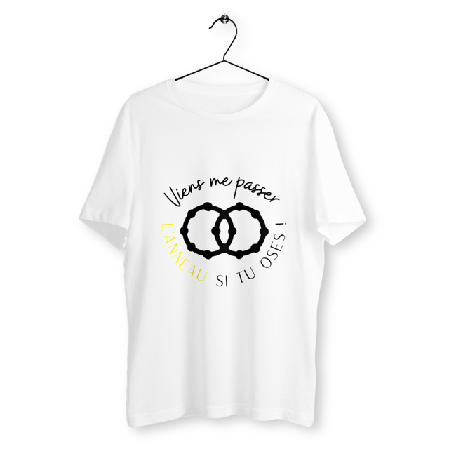 Image back T-shirt "Viens me passer l'Anneau si tu oses !"