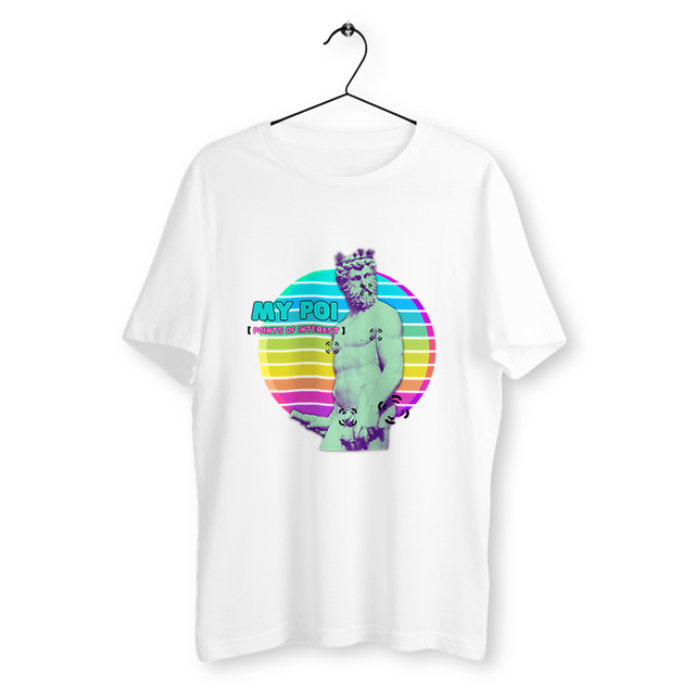 Image back T-shirt version EN "MY POI Points of Interest"
