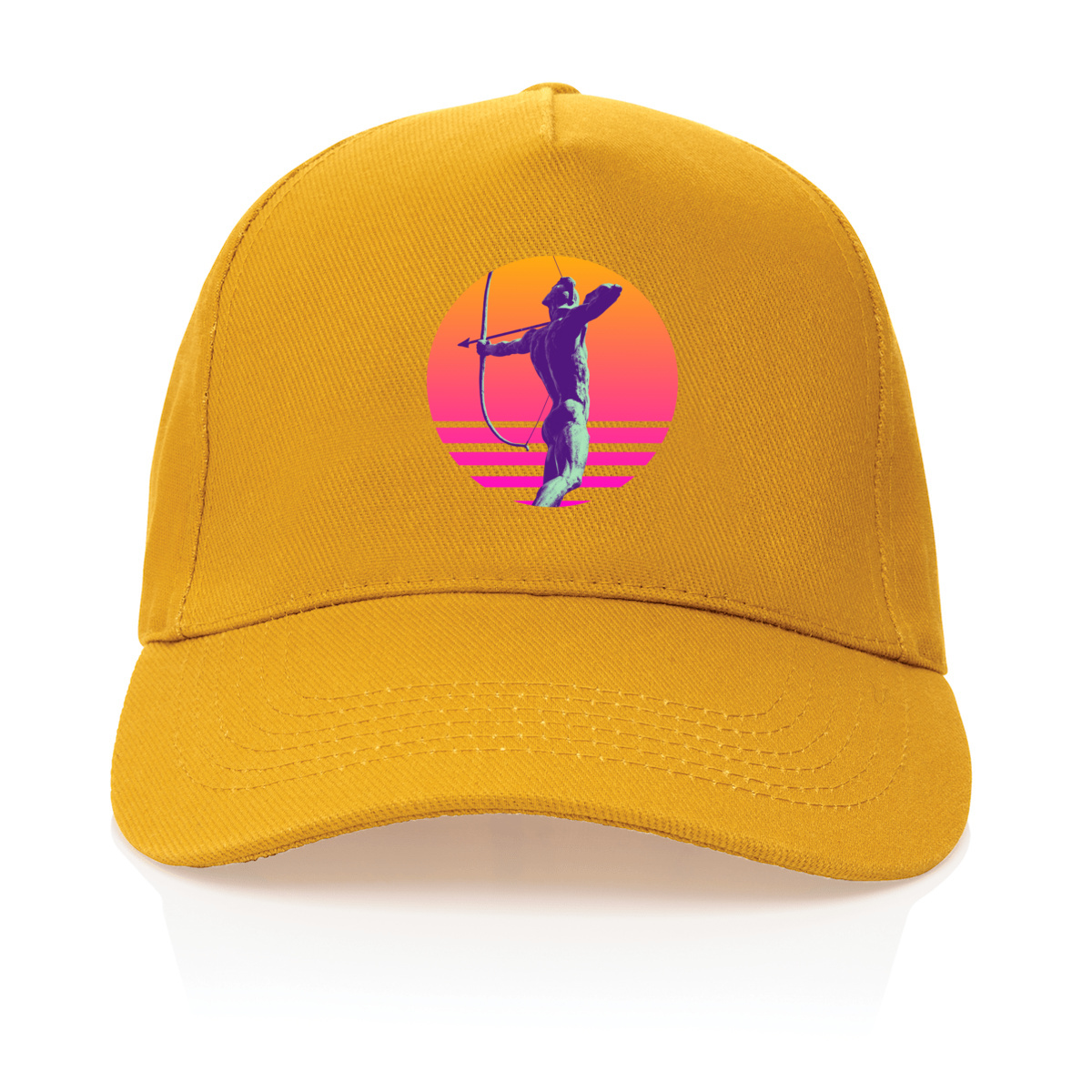 Image front Casquette "Cupidon synthwave"