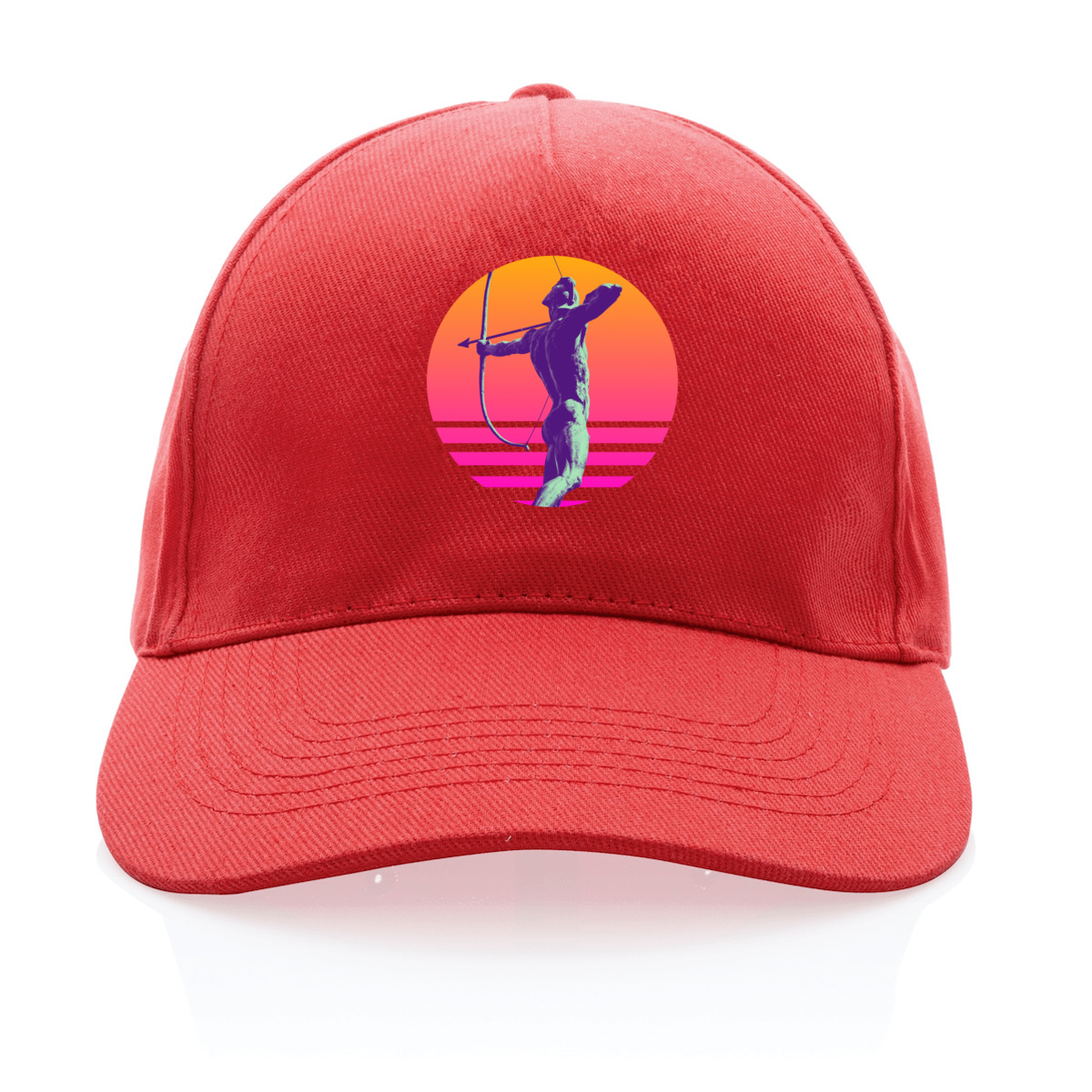 Image back Casquette "Cupidon synthwave"