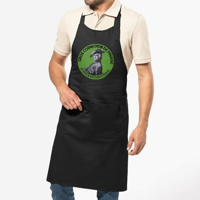Image front Tablier "Gros cornichon de Prusse"