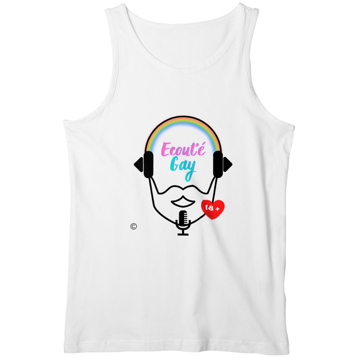 Débardeur Logo noir