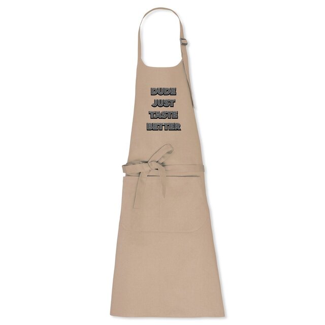 Image back Tablier "Dude Just Taste Better"