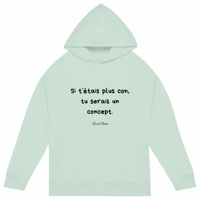 Image back Sweat oversize concept