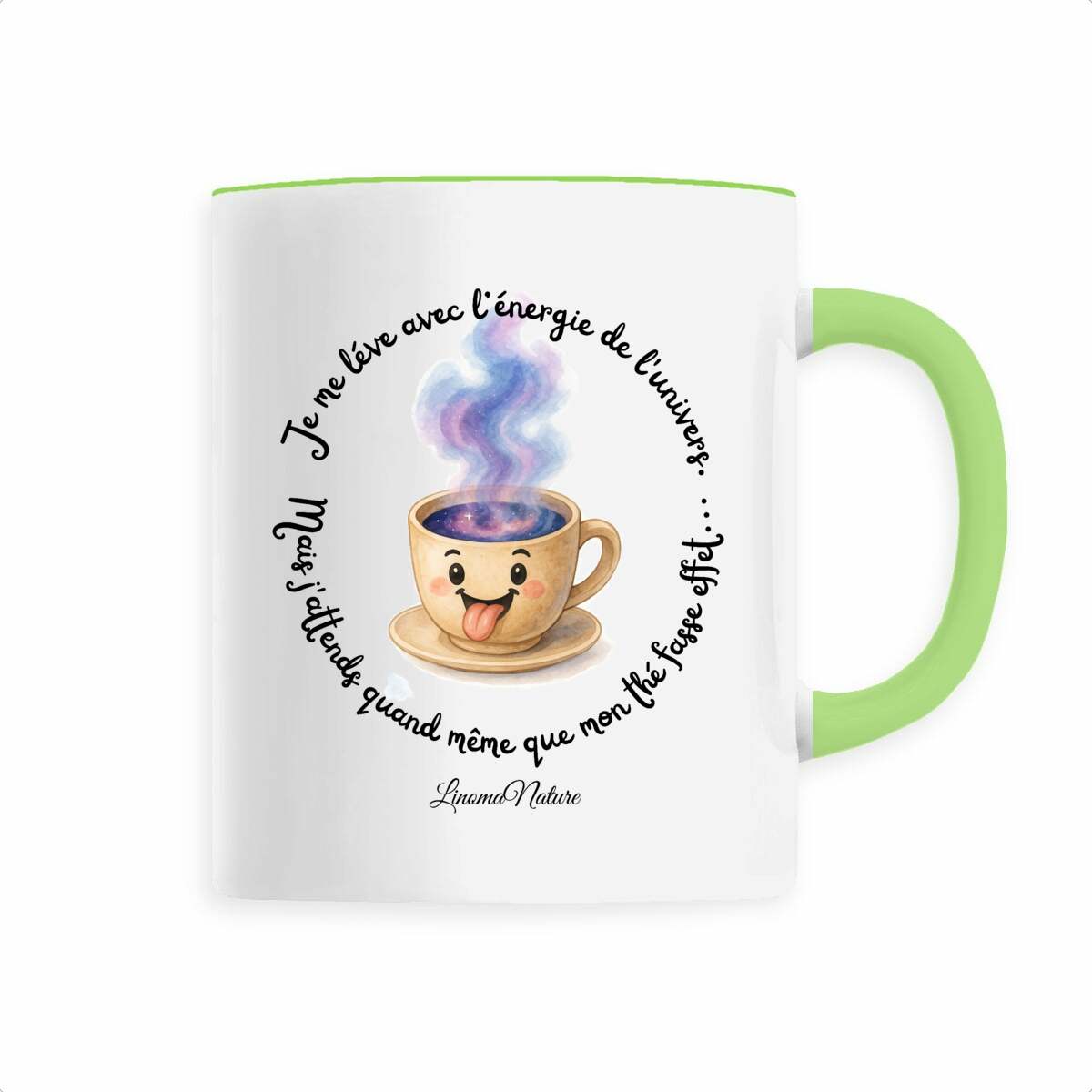 Image back Mug univers thé beige
