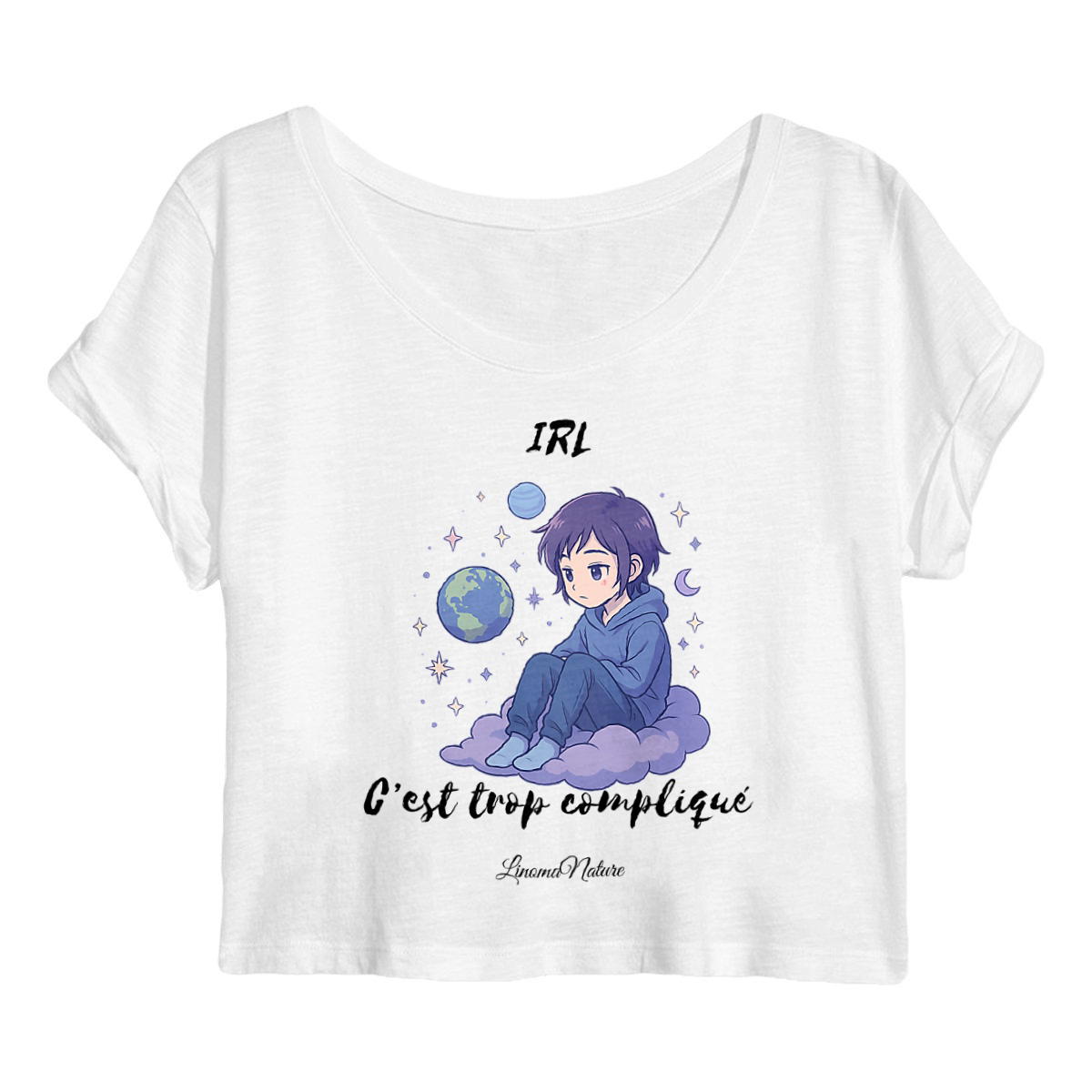 Image back Crop top IRL