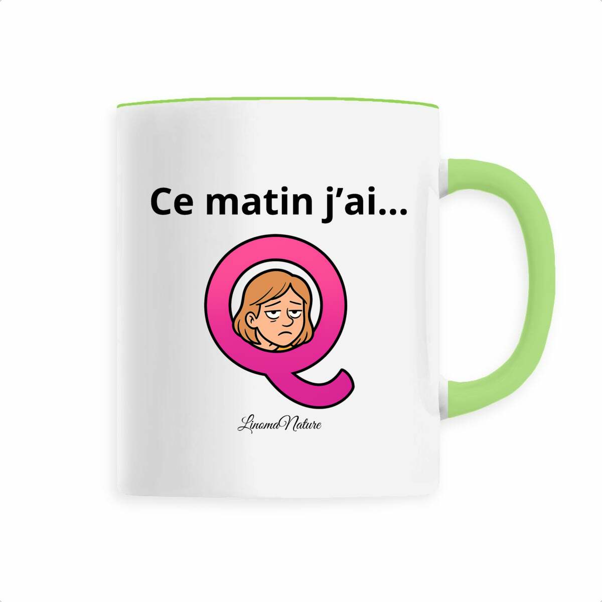 Image back Mug expression matin...