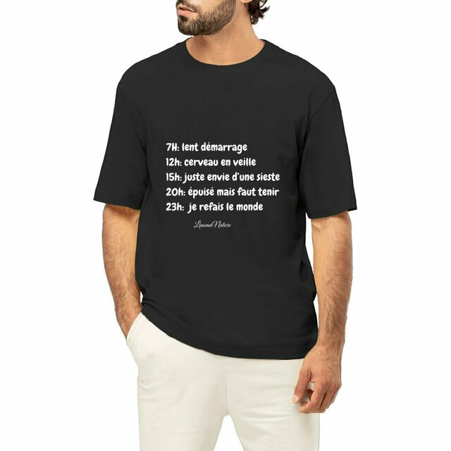 Image front T-shirt oversize durdur