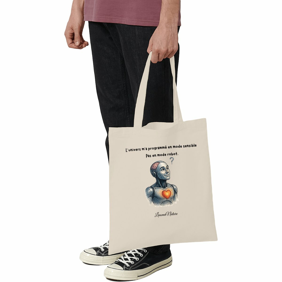 Image front Tote-bag En mode sensible