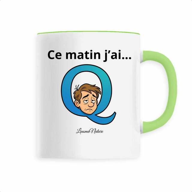 Image front Mug expression matin