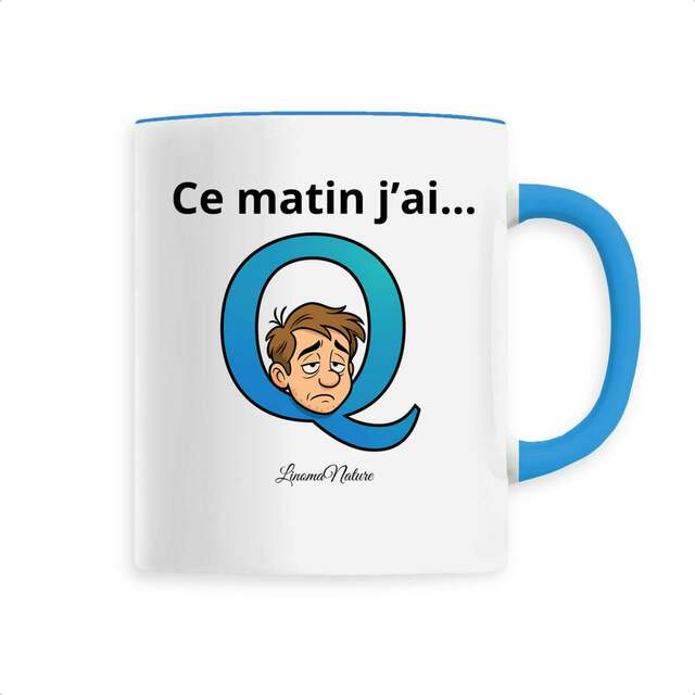 Image back Mug expression matin