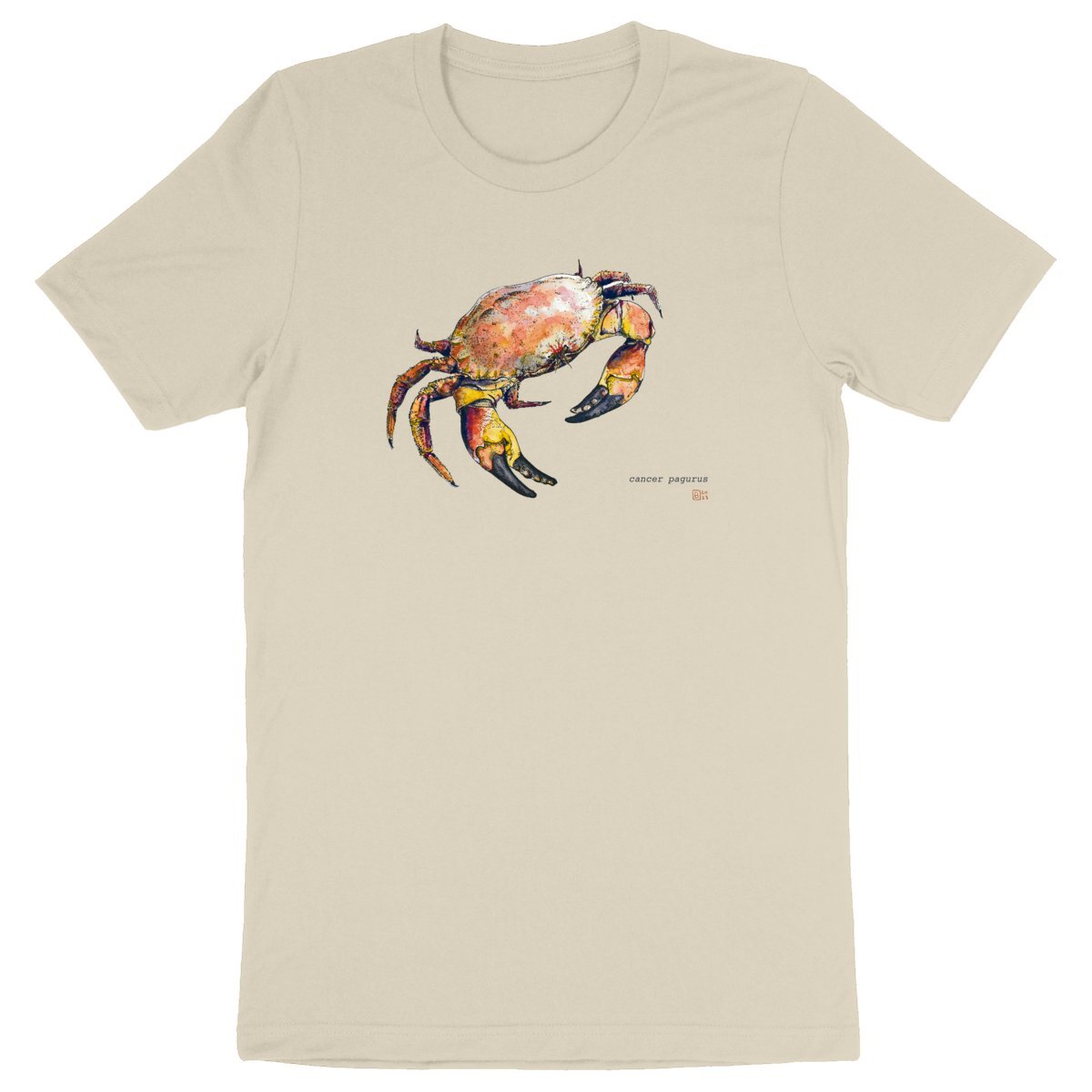 Image back Cancer pagurus, le T-shirt unisexe adulte