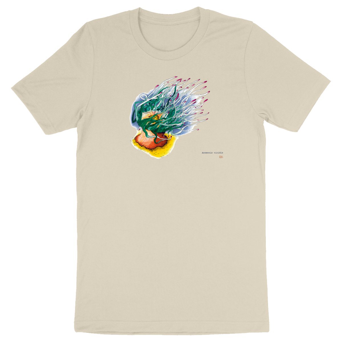 Image back Anemonia viridis, le T-Shirt unisexe adulte