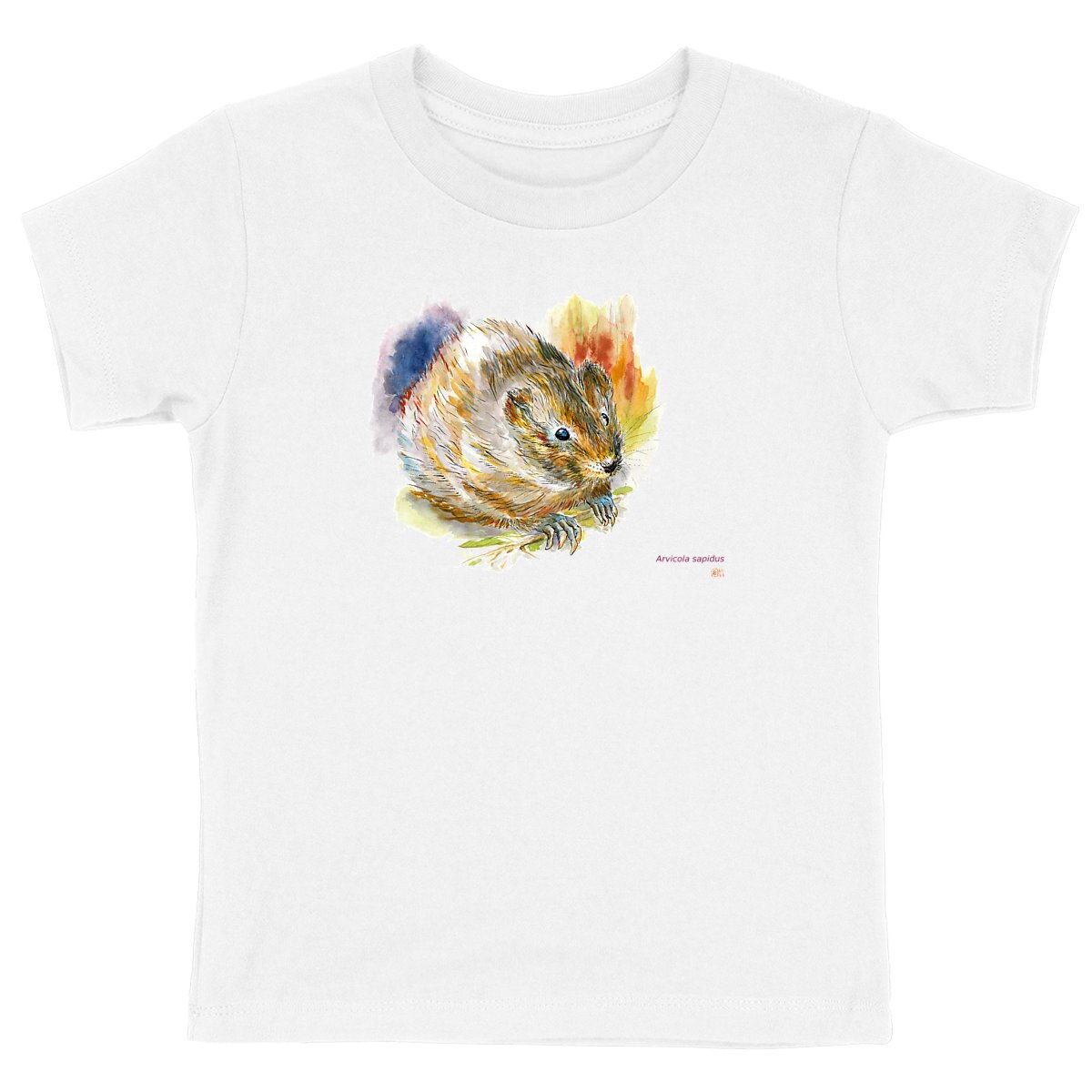 Image front Arvicola sapidus, le T-shirt enfant unisexe