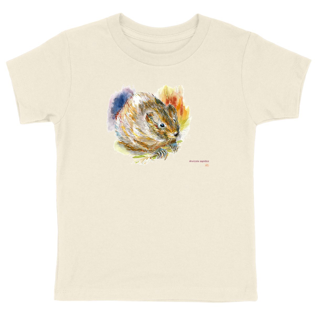 Image back Arvicola sapidus, le T-shirt enfant unisexe