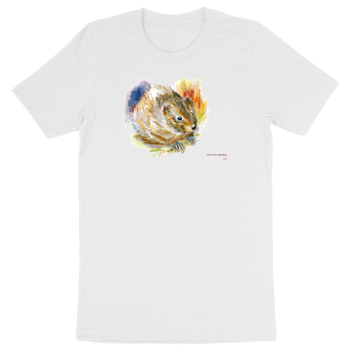 Image front Arvicola sapidus, le T-shirt adulte unisexe