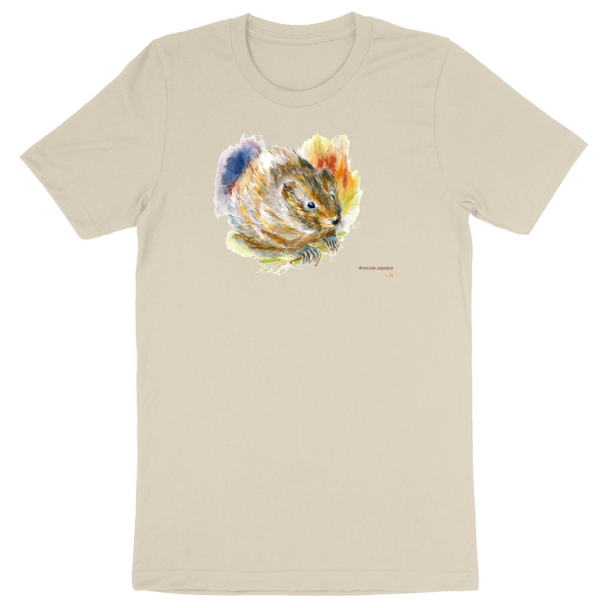Image back Arvicola sapidus, le T-shirt adulte unisexe