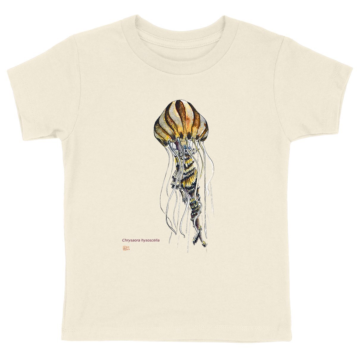 Image back Chrysaora hysoscella, le T-Shirt unisexe enfant