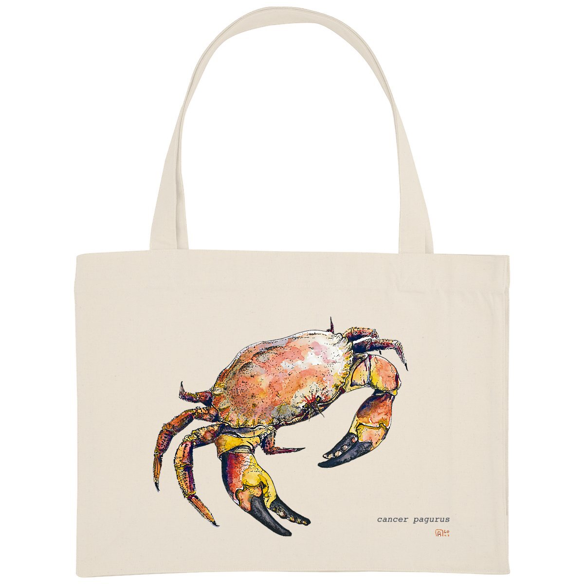 Image front Cancer pagurus, le sac de courses
