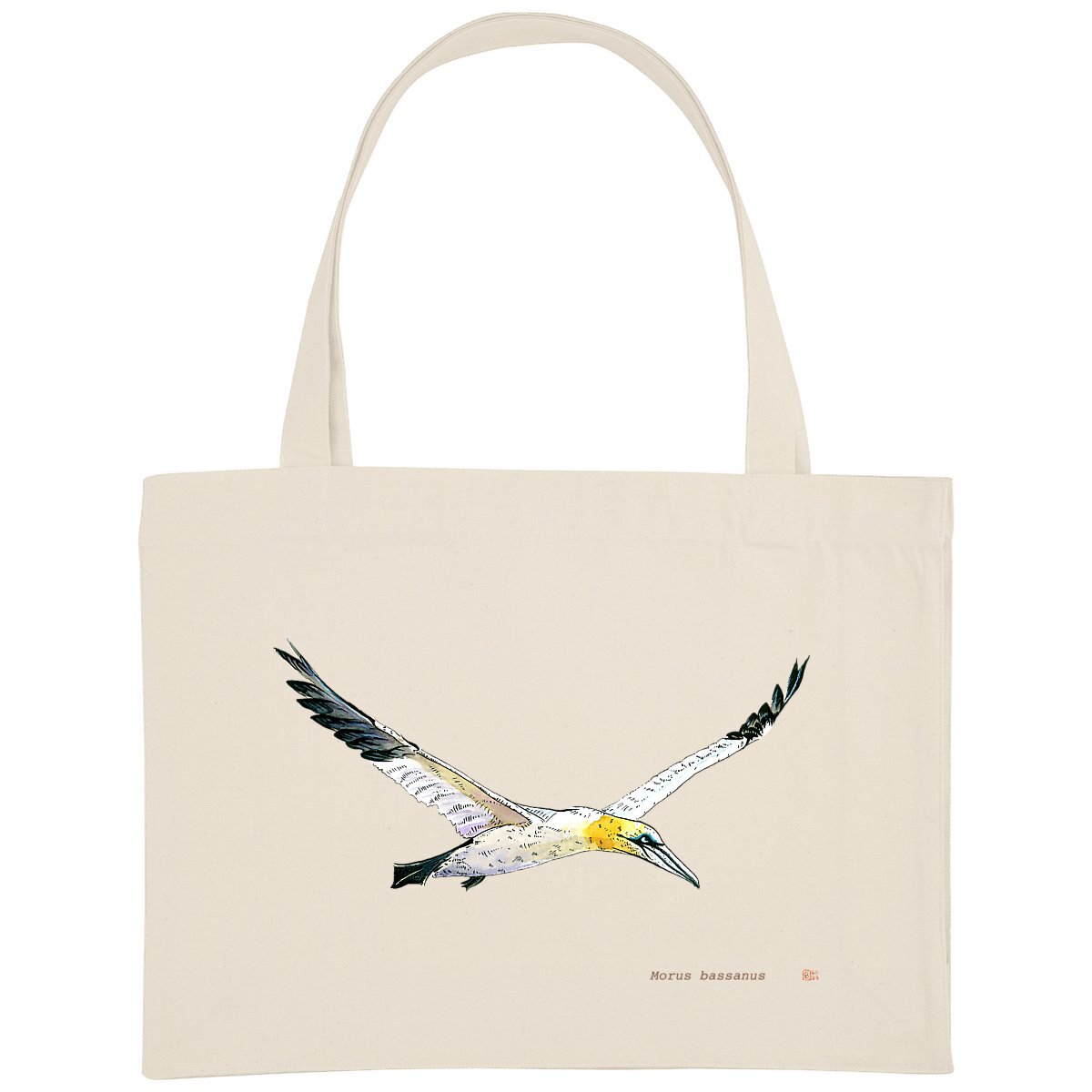 Image front Morus bassanus, le sac de courses