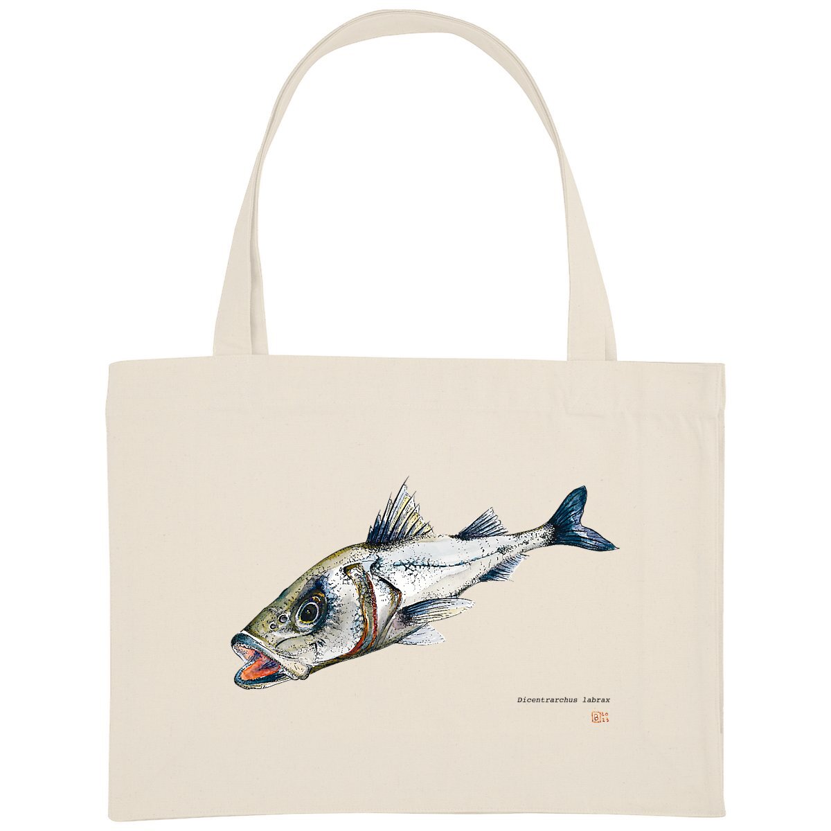Image front Dicentrarchus labrax, le sac de courses