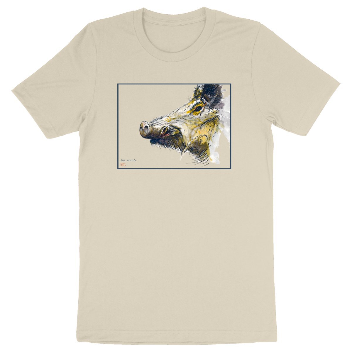 Image back Sus scrofa, le T-shirt adulte unisexe