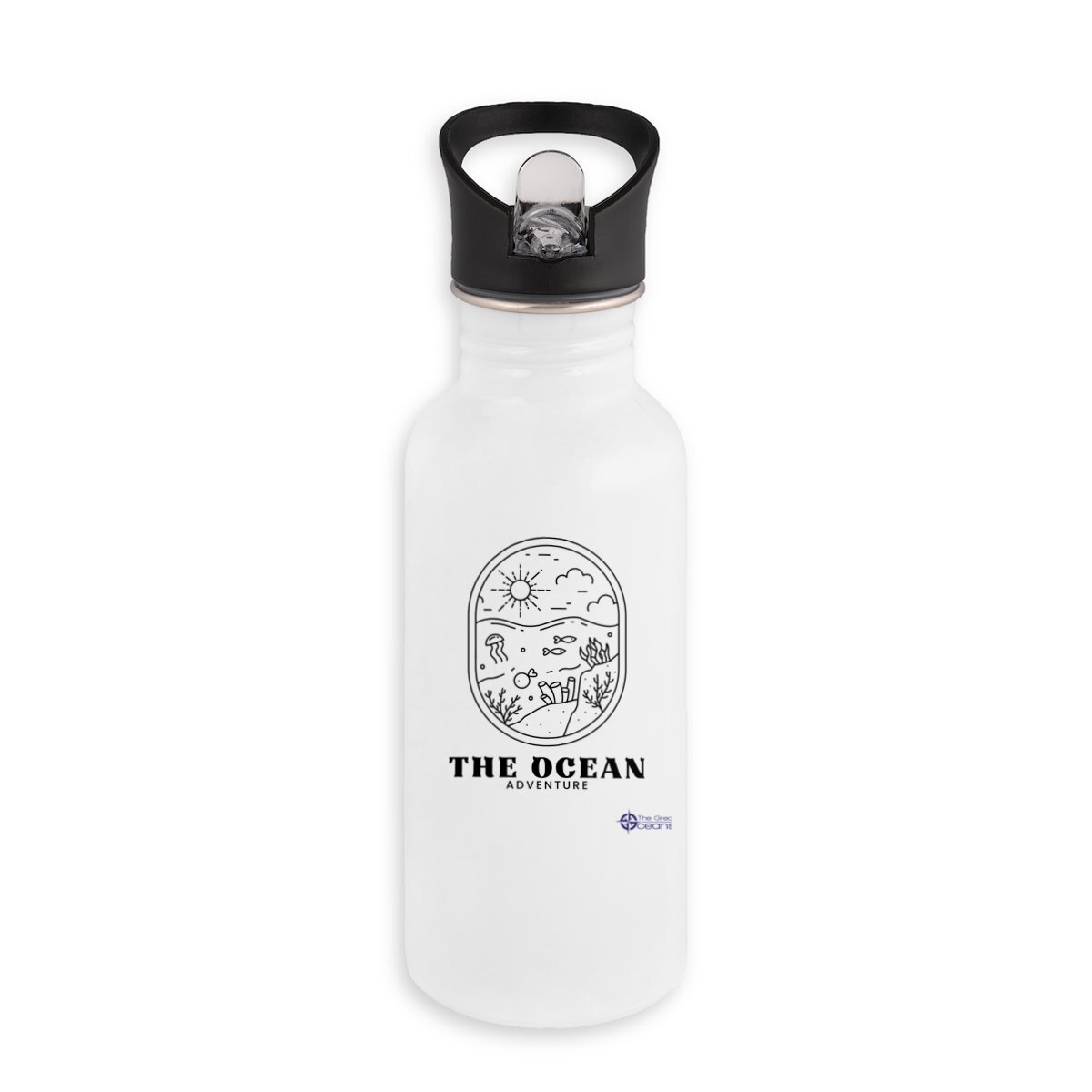 Image back The Ocean Adventure Water Bottle