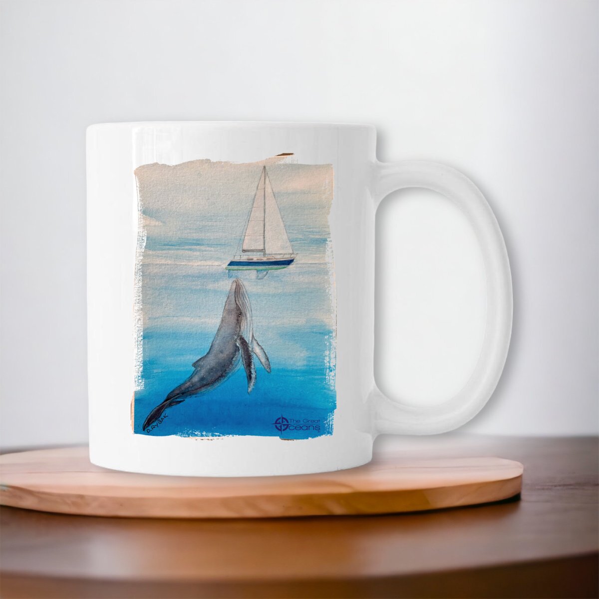 Image front Humpback Whale Ceramic Mug