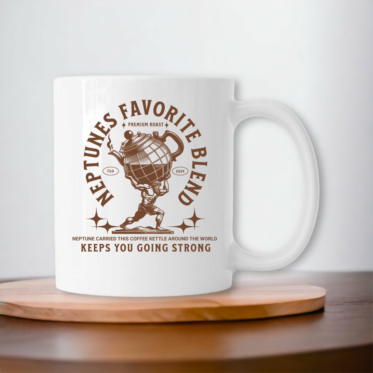 Image front Neptunes Favorite Ceramic Mug