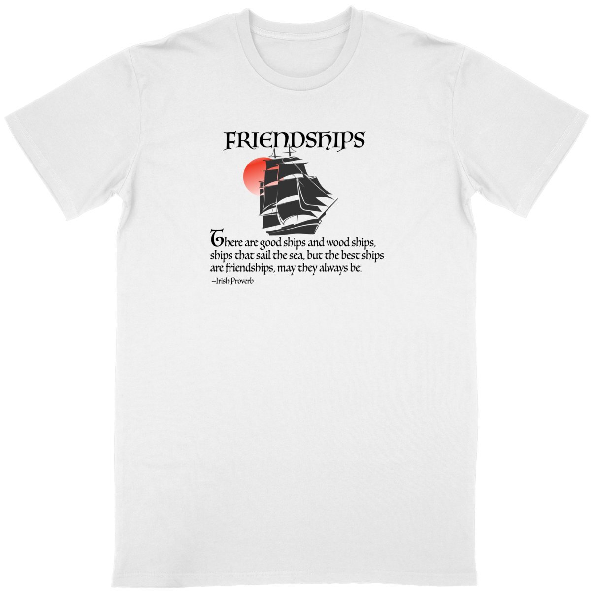 Image back Friendships Unisex Front