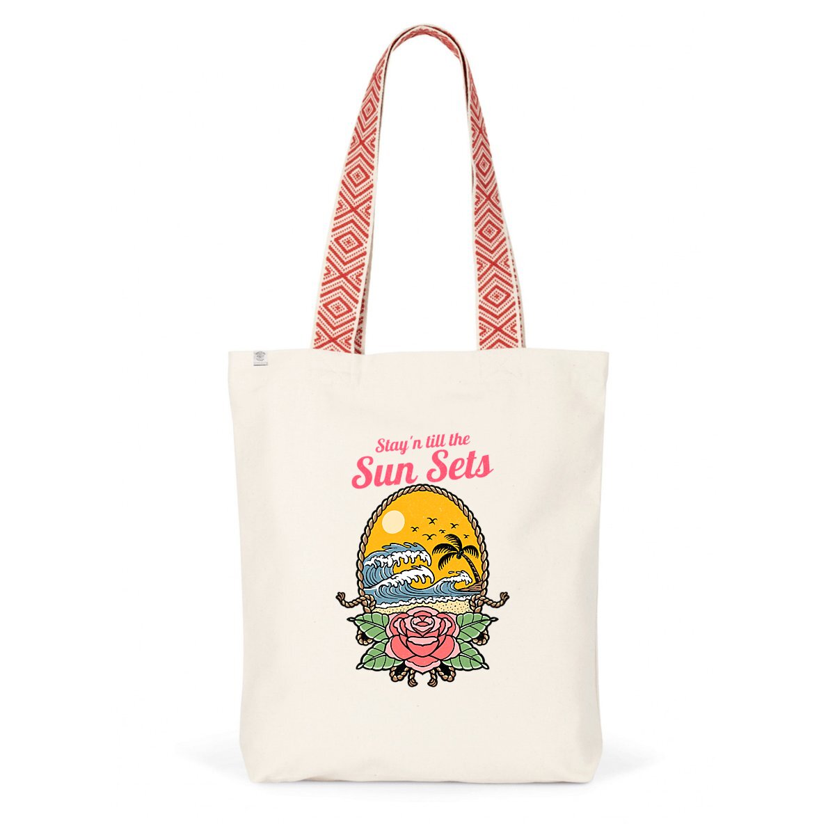 Image front Sun Sets Tote