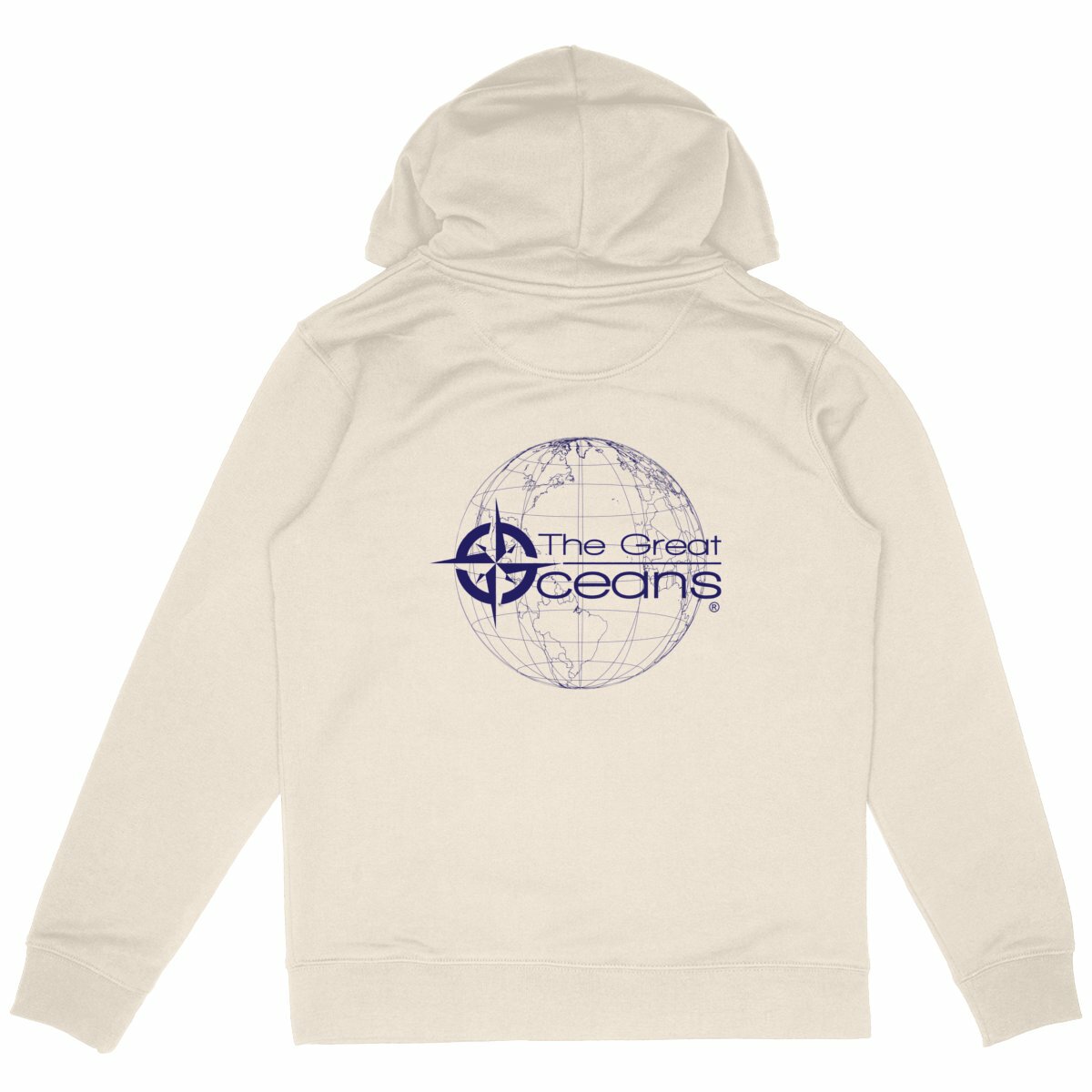 Image back The Great Oceans Hoodie blue