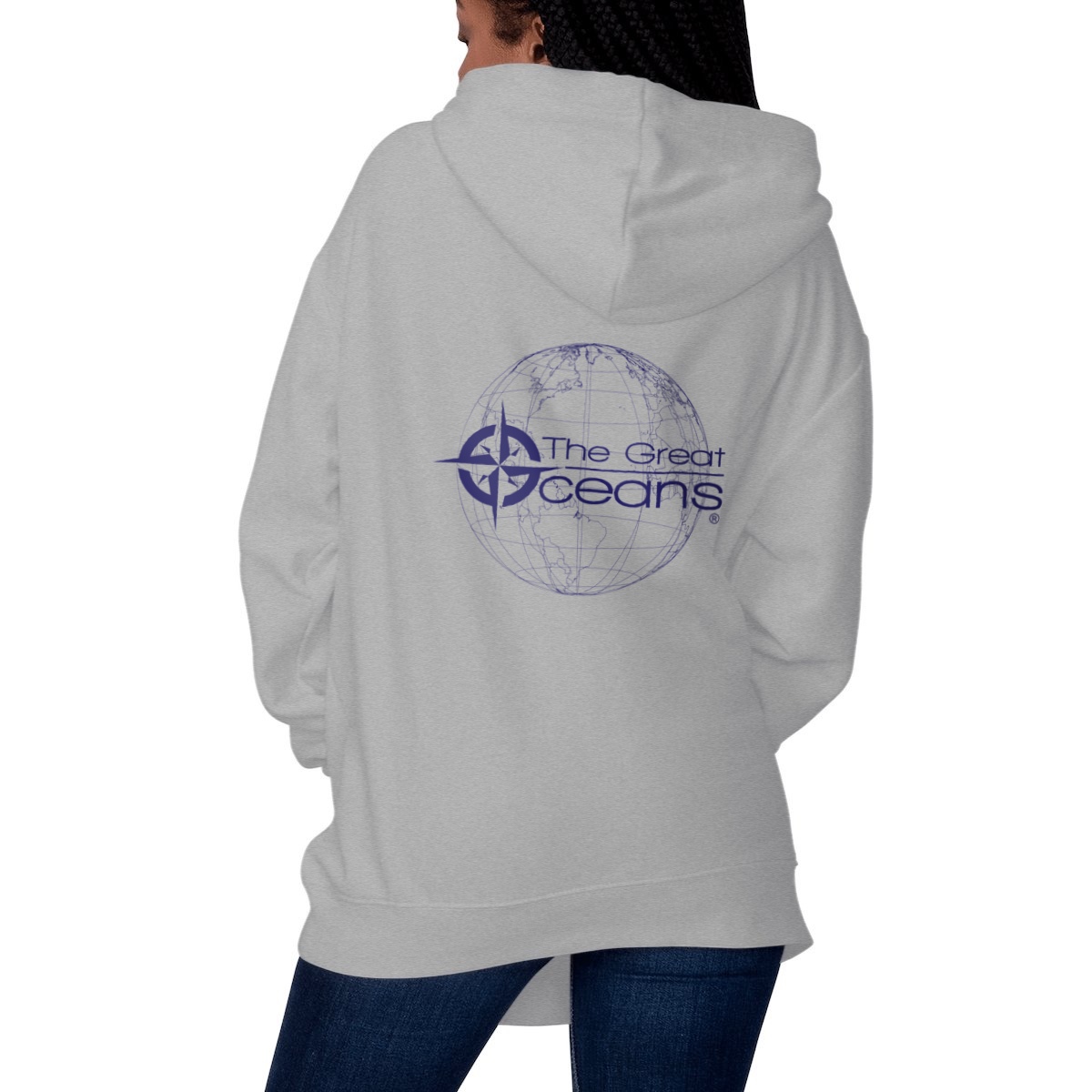 Image front The Great Oceans Hoodie blue