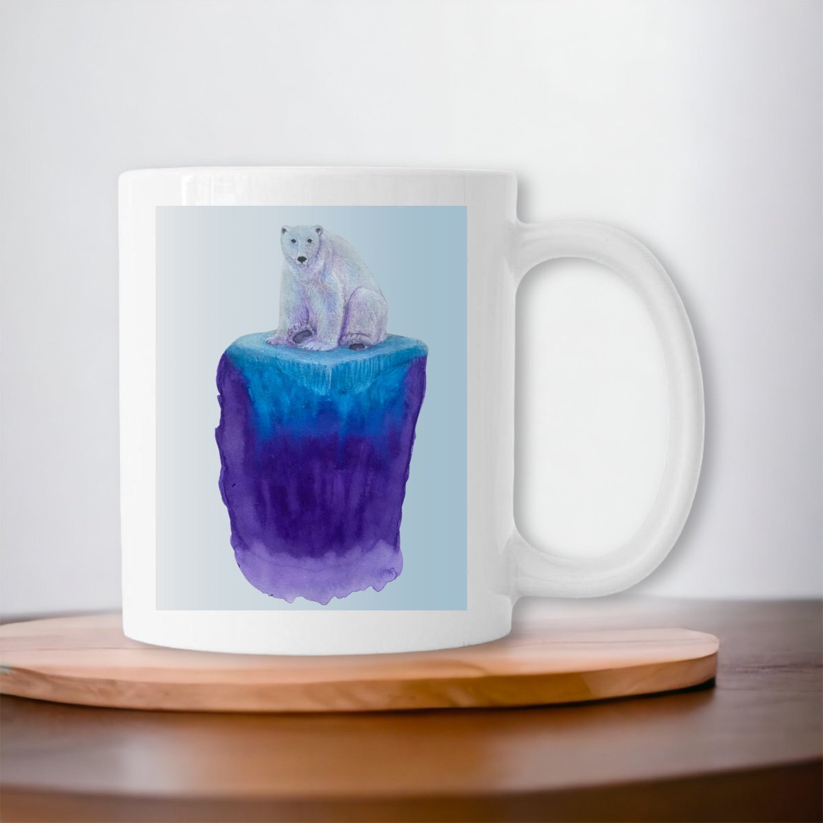 Image front Polar Bear Ceramic Mug