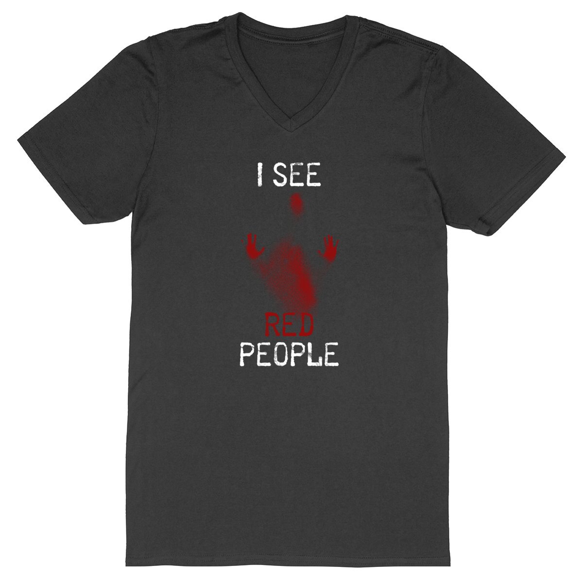 Image back Shirt Homme V - I see red people