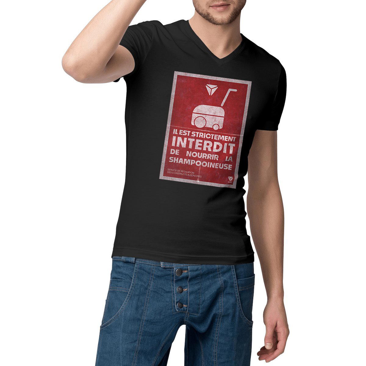 Image front Shirt V - Shampooineuse