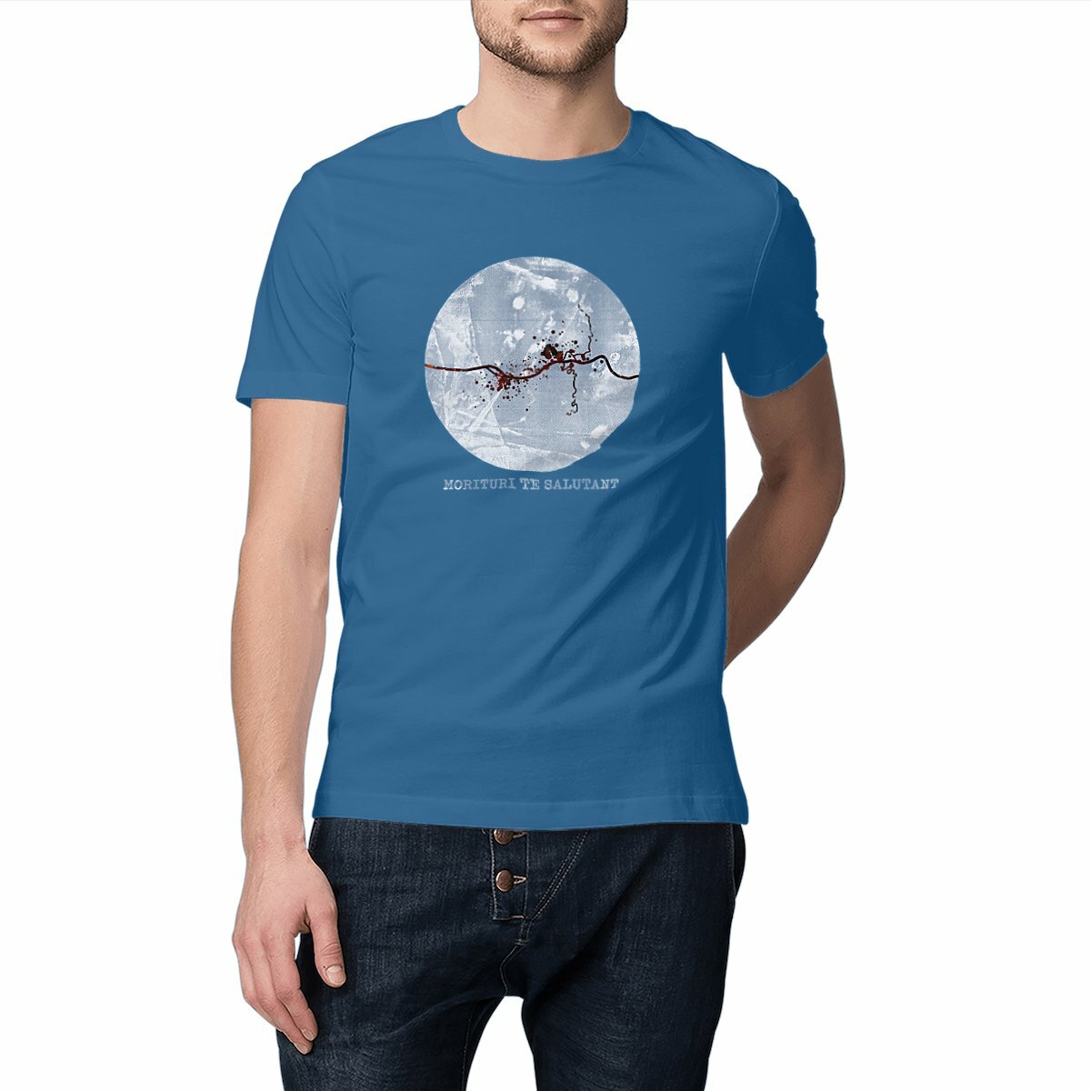 Image front Shirt unisexe épais Premium - Morituri te salutant