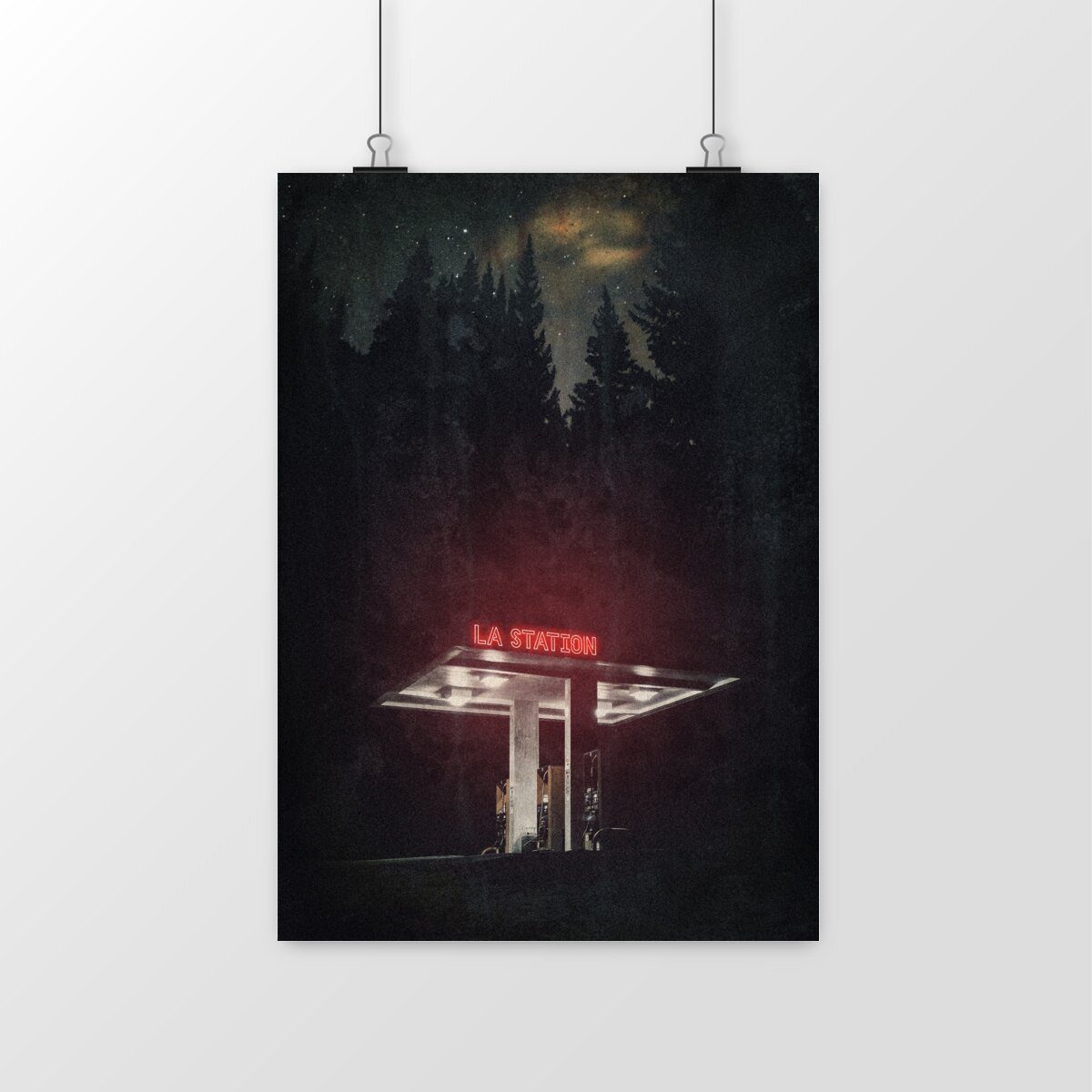 Image front Poster - La station