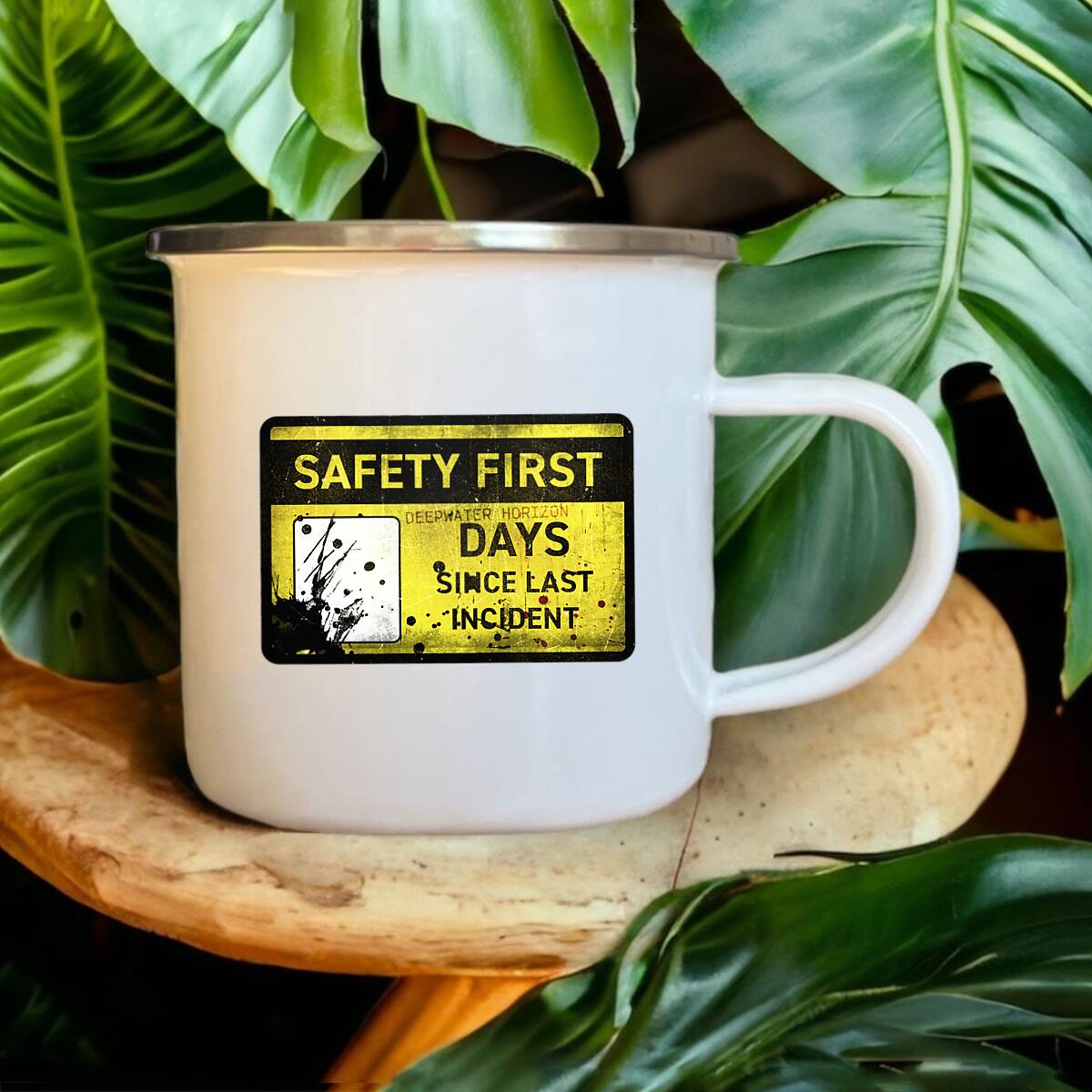 Image front Mug Safety first - Deepwater Horizon
