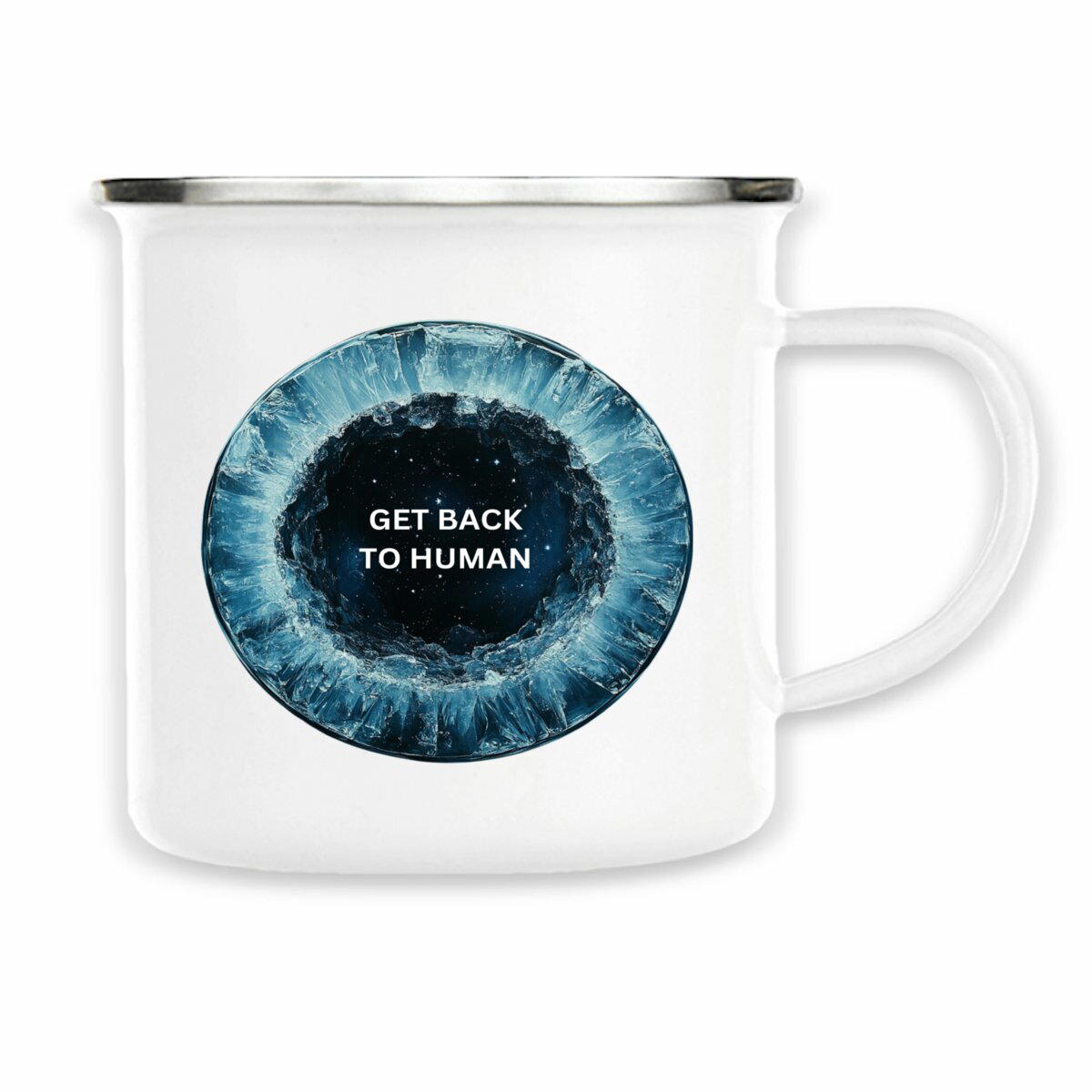 Image back Ice Universe Enamel Mug