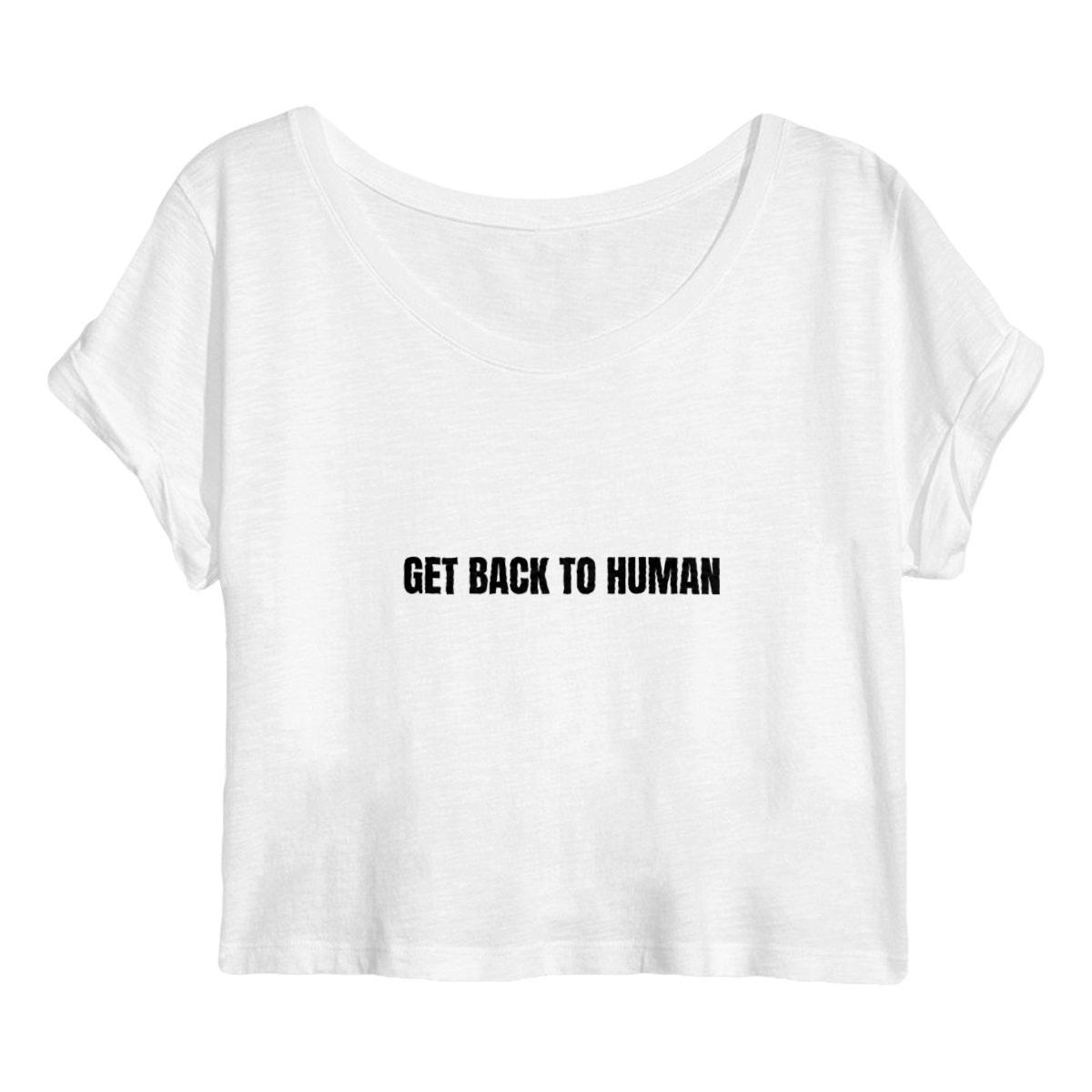 Image back White Crop Top