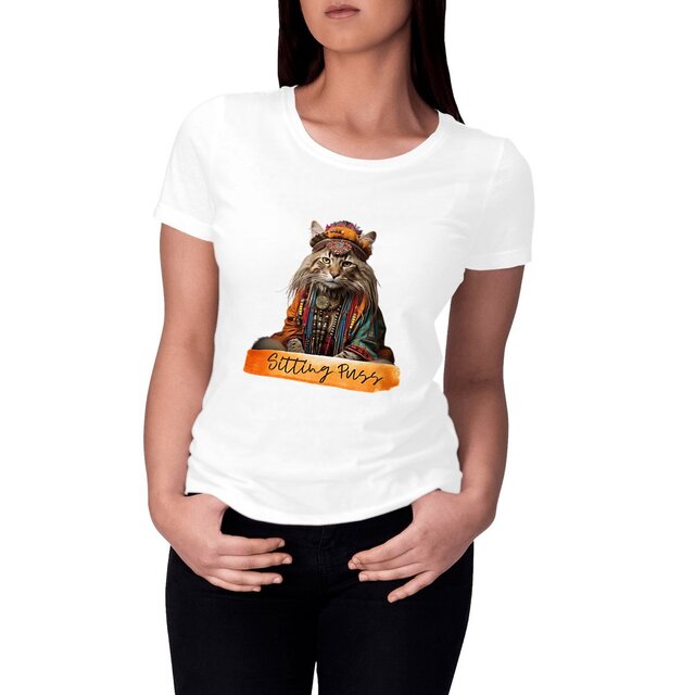 Image front Sitting Puss
