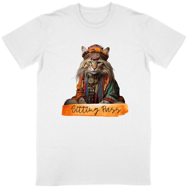 Image back Sitting Puss