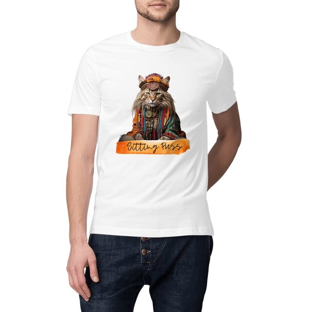 Image front Sitting Puss