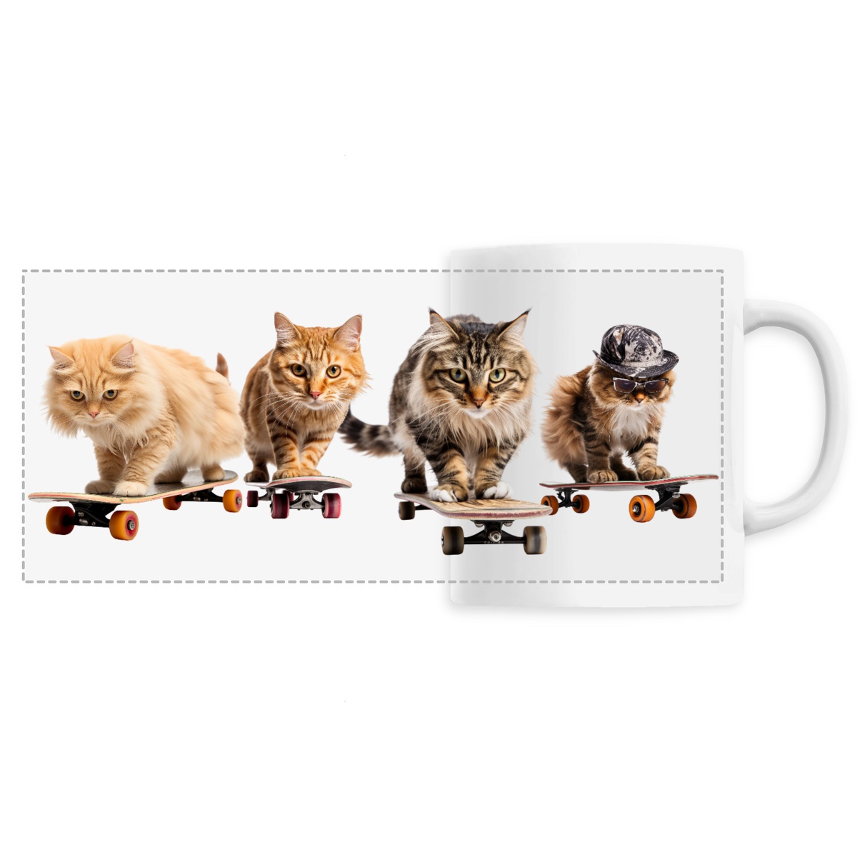 Image front Puss on wheels