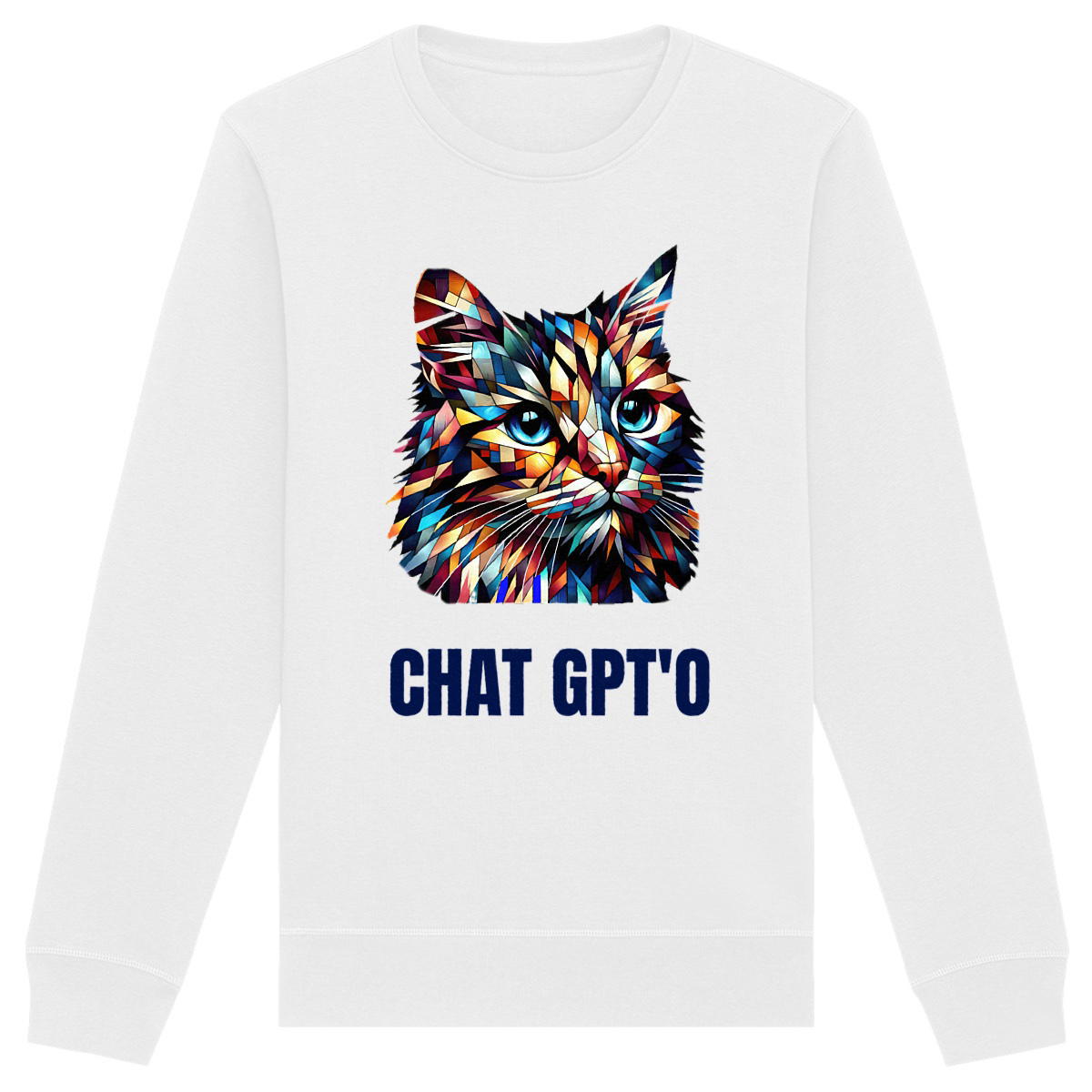 Image front Sweat-shirt Unisexe Chat GPT'O