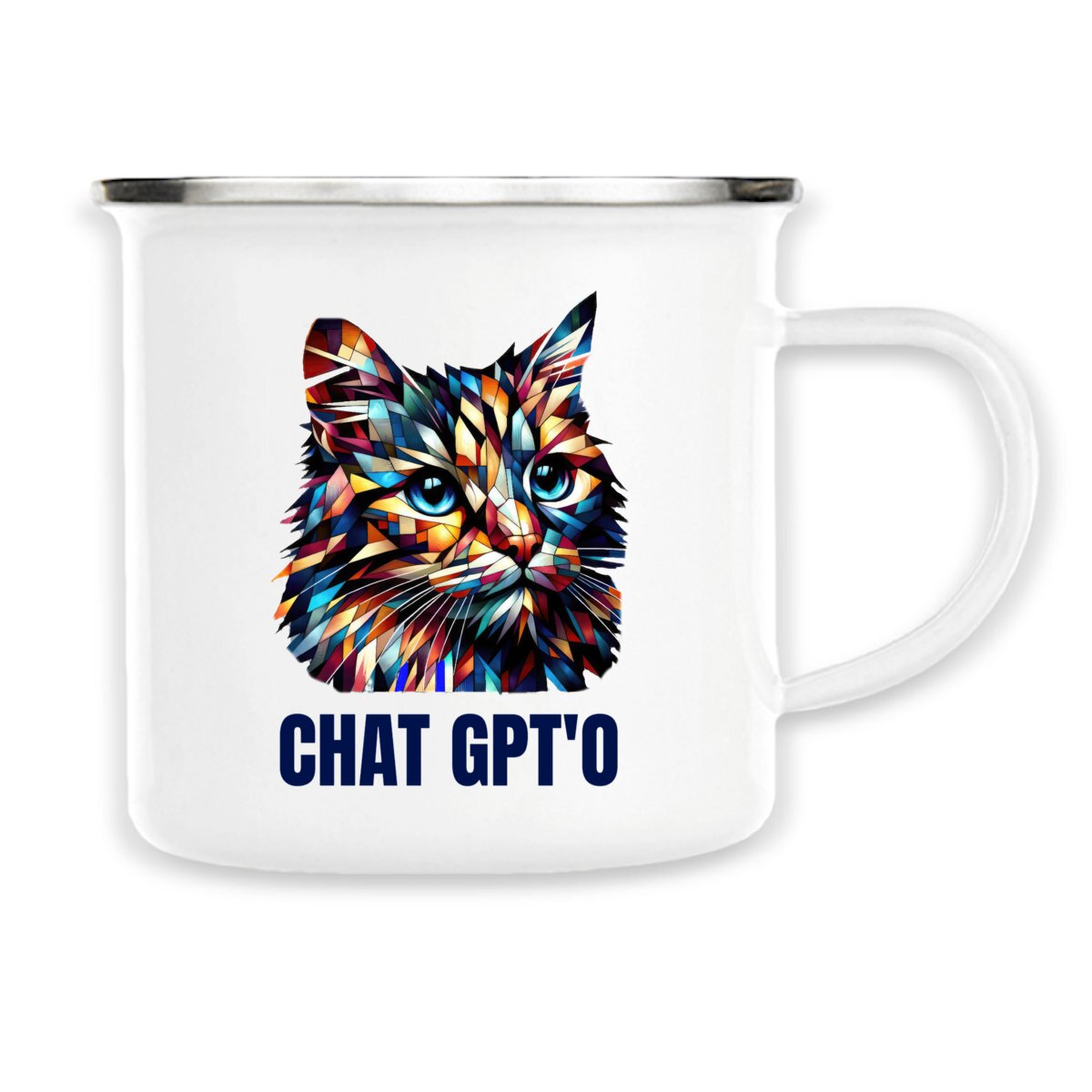 Image back Mug Métal Chat GPT'O