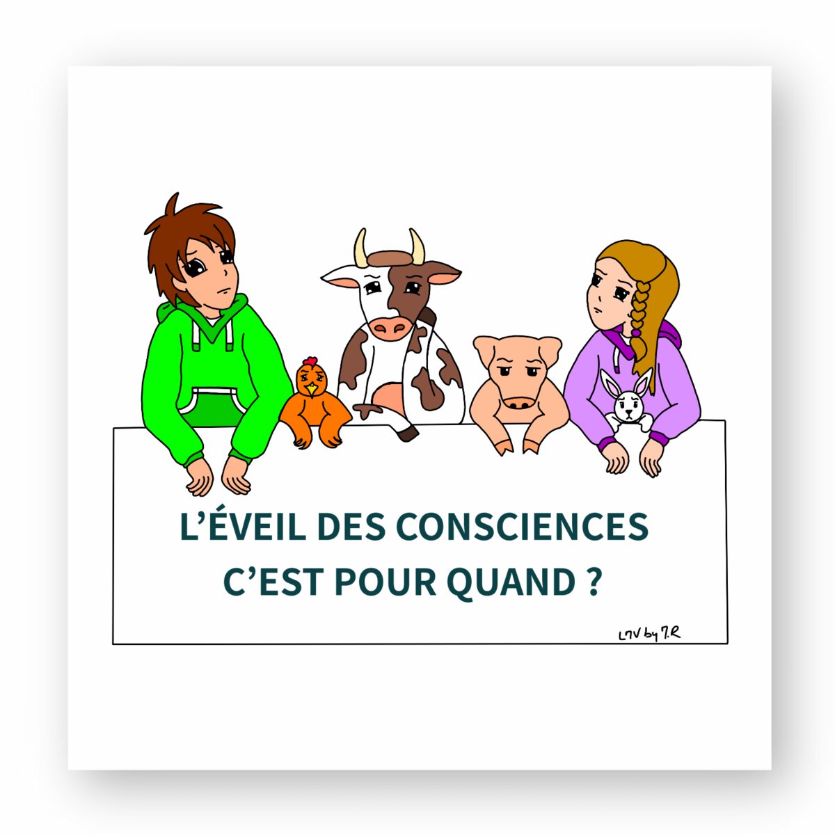 Image front Sticker Eveil des consciences